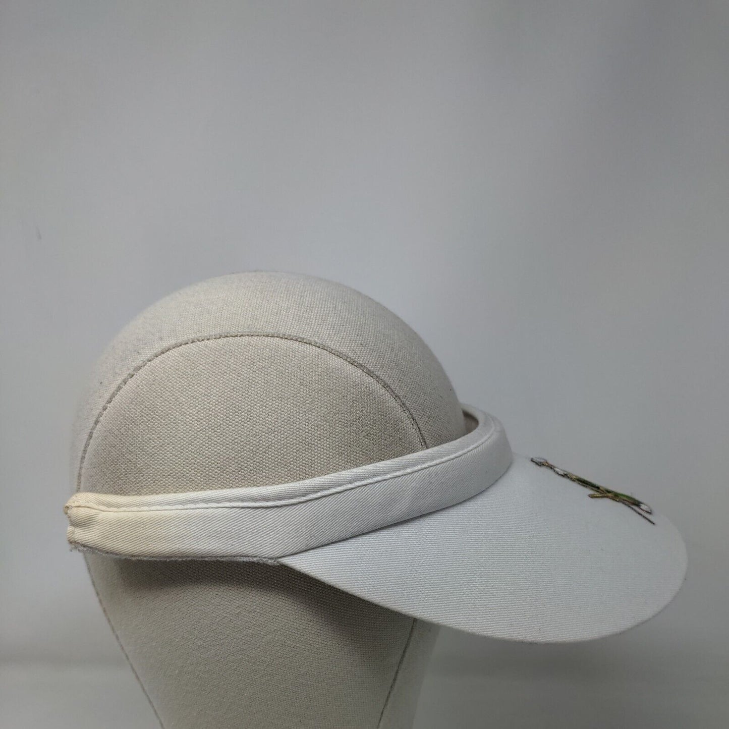 Golf & Tennis Headwear Clip On Sun Visor Hat White One Size Golf Club Patch