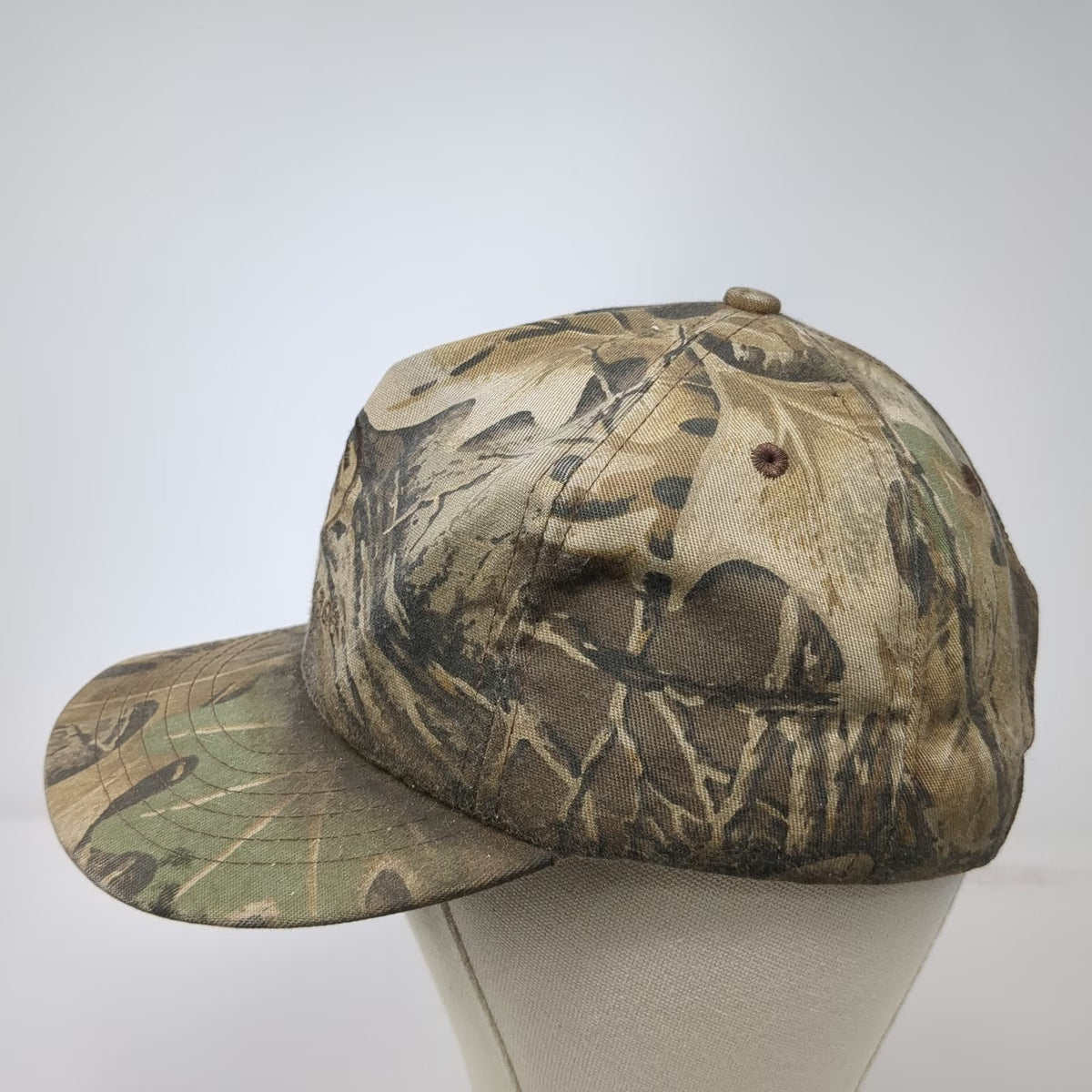 Cap America 5 Panel Brown One Size Advantage Camo Boise Cascade Snapback Hat