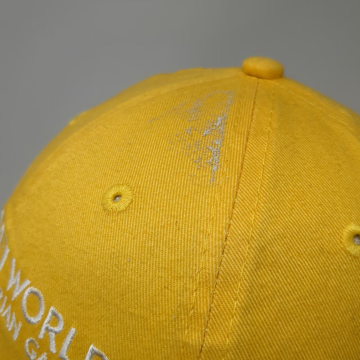 Dyehard Baseball Cap Yellow One Size Tryon 2018 Driving World Equestrian Games