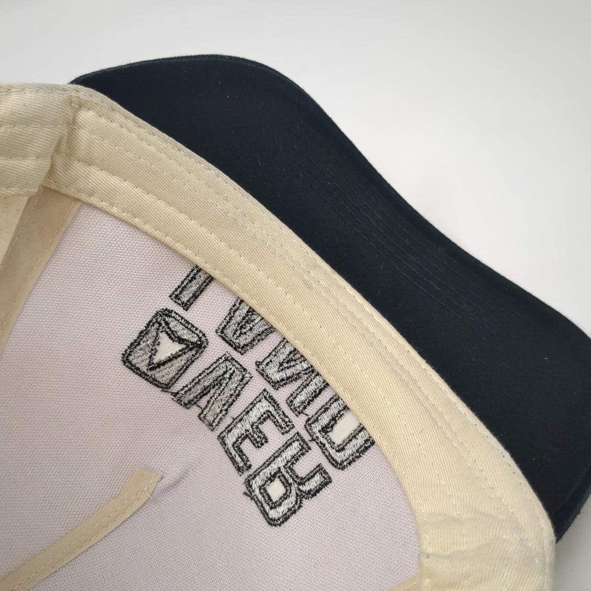 Direct Caps 5 Panel Beige Black One Size OVER LAND Mountain Snapback Cotton hat