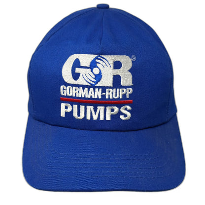 Great Caps 5 Panel Blue One Size Snapback Hat Gorman-Rupp Pumps Industrial USA