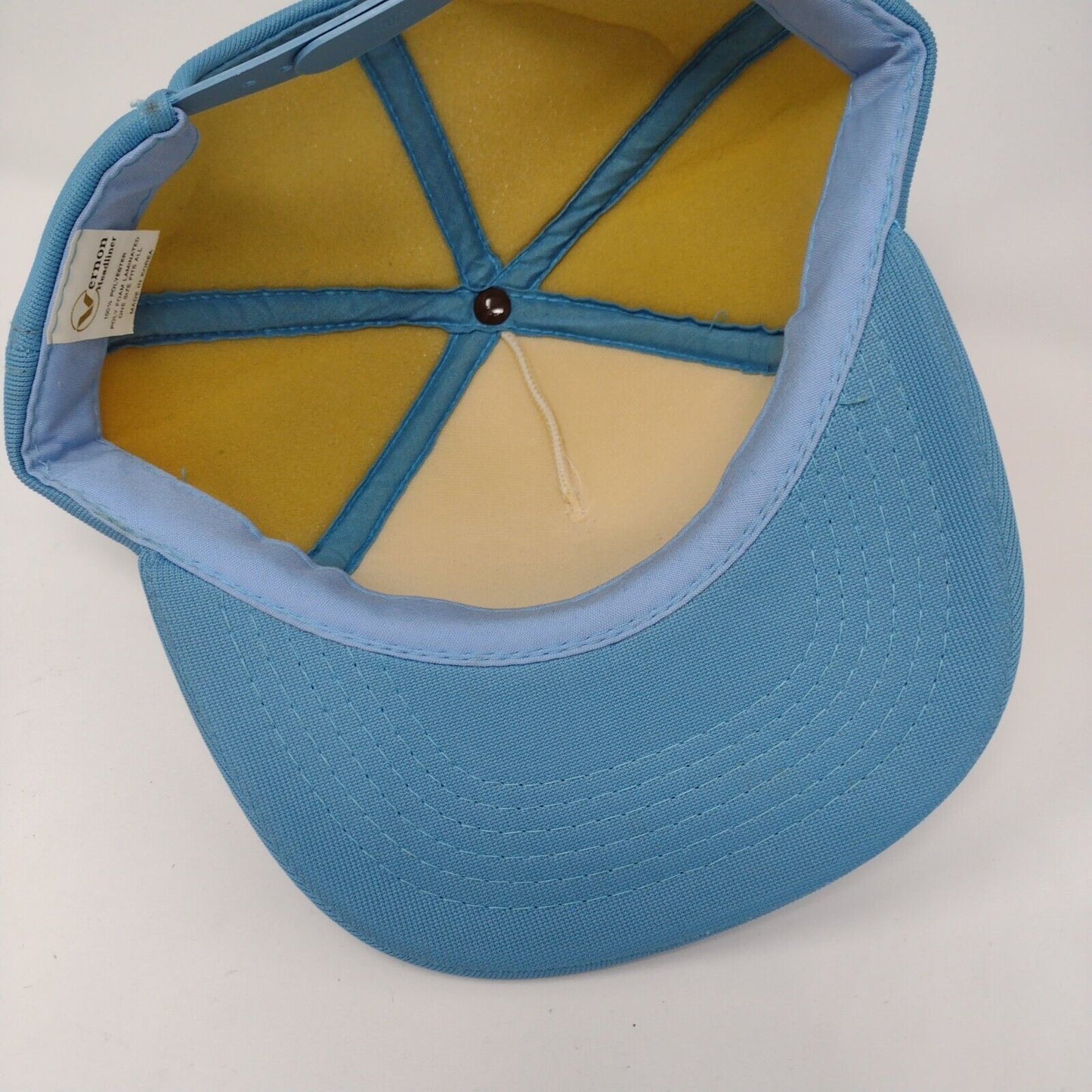 Weed Building Supply Snapback Hat Blue OSFA Adjustable Vernon Headliner