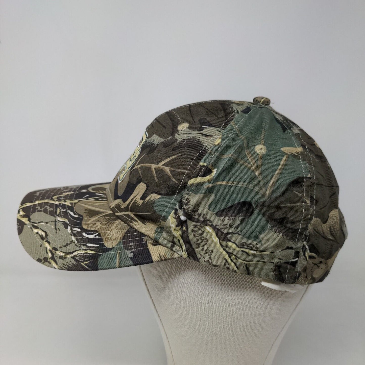 Unbranded Men's Snapback Hat Brown Camo Adjustable Embroidered OR Logo Cotton