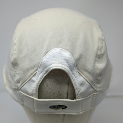 adidas Baseball Cap Beige L/XL ClimaCool Mesh Strapback Embroidered Logo hat
