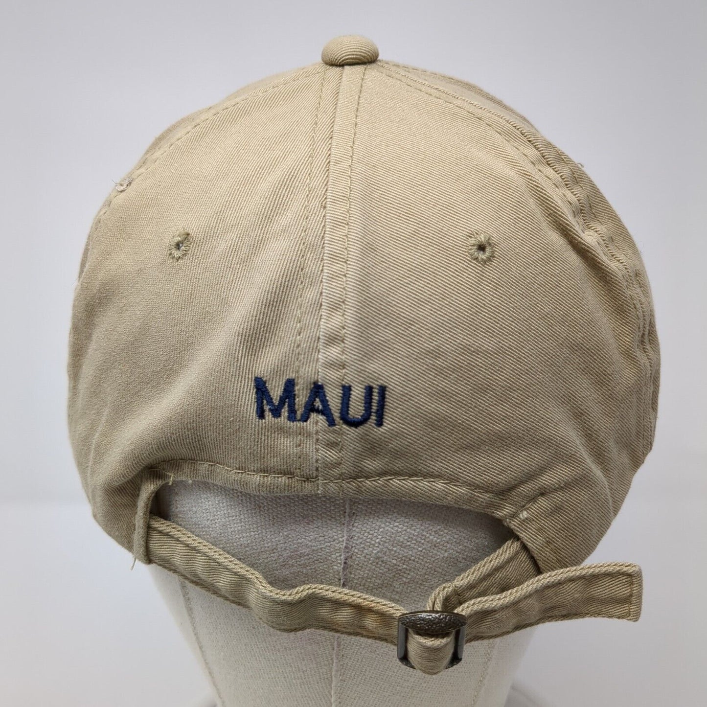 Hawaiian Island Surf & Sport Maui Slideback Hat Tan One Size Adjustable