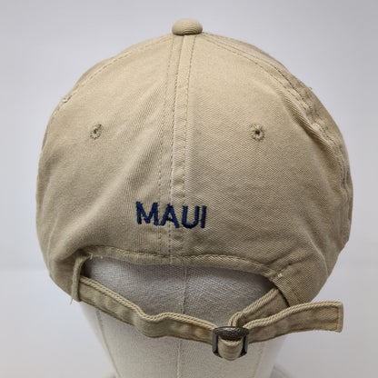 Hawaiian Island Surf & Sport Maui Slideback Hat Tan One Size Adjustable