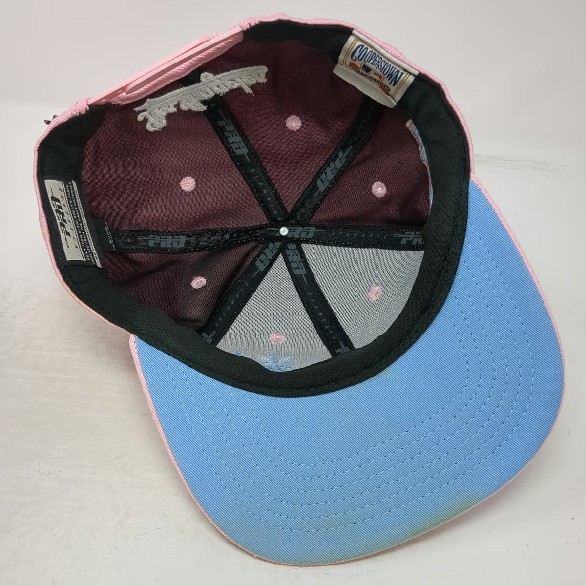Pro Standard MLB Los Angeles Dodgers Hat Pink Snapback OS 1981 World Series