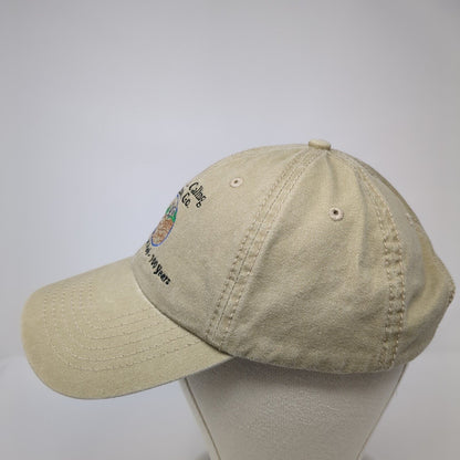 The Ocean Is Calling And I Must Go Acadia National Park Strapback Hat Tan OS