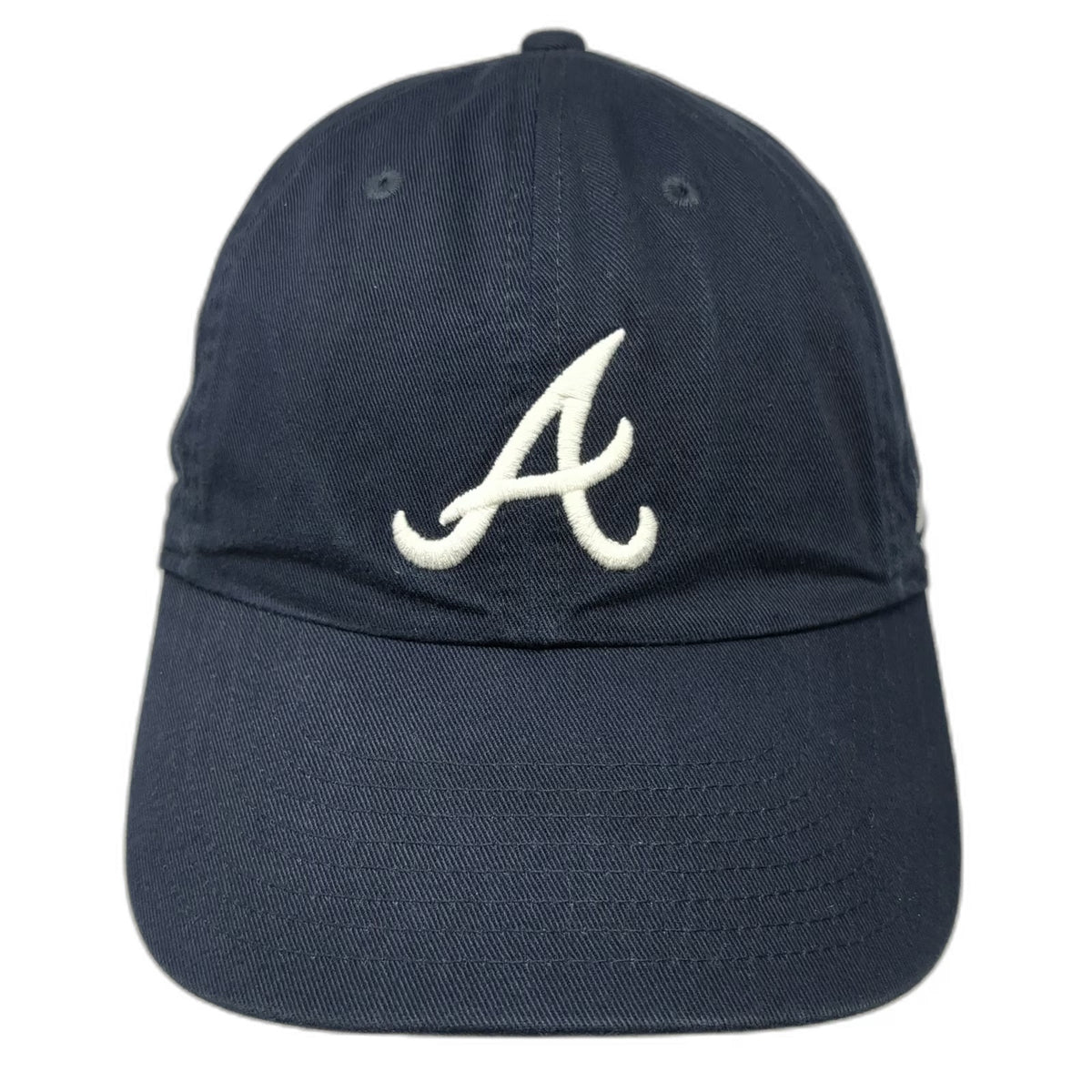 Atlanta Braves MLB Nike Baseball Cap Blue One Size Heritage86 Slideback Hat Logo