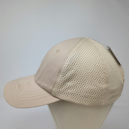 Rothco Baseball Cap Beige One Size Mesh Back Strapback Hat Blank Plain Tactical