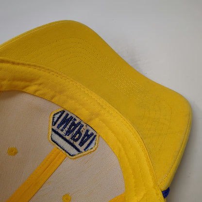 NAPA Parts Baseball Cap Yellow One Size 100th Anniversary Mesh Back Rope Hat
