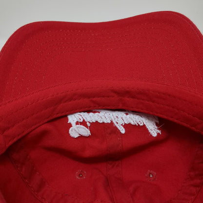 Leinenkugel's Baseball Cap Red One Size Cotton Slideback Script Logo Hat