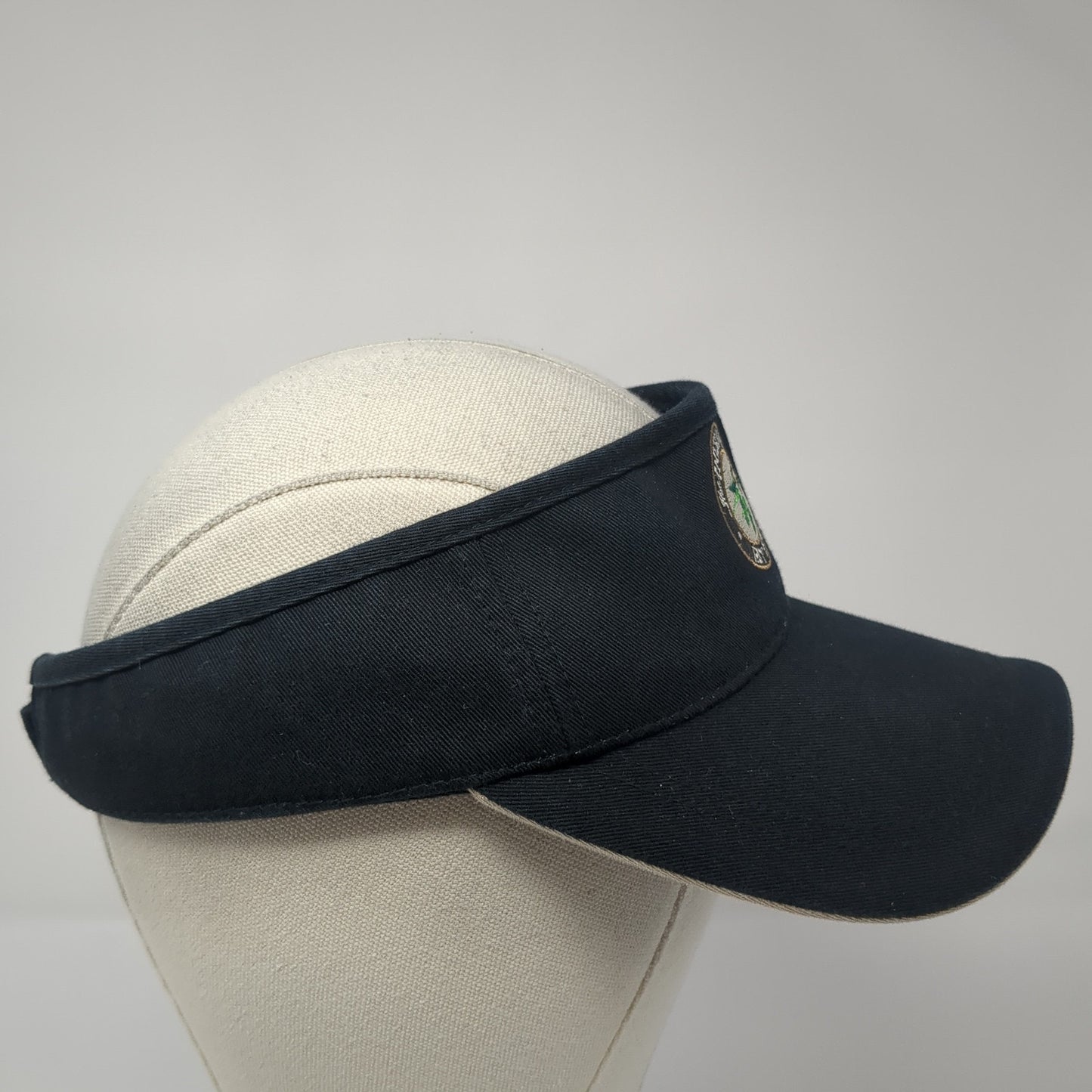 The International Est. 1986 Sun Visor Hat Black One Size Adjustable Imperial