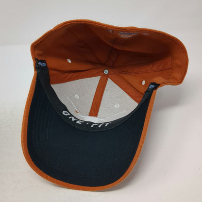 Top of the World Texas Longhorns NCAA Hat Brown One Size Stretch Fit Embroidered