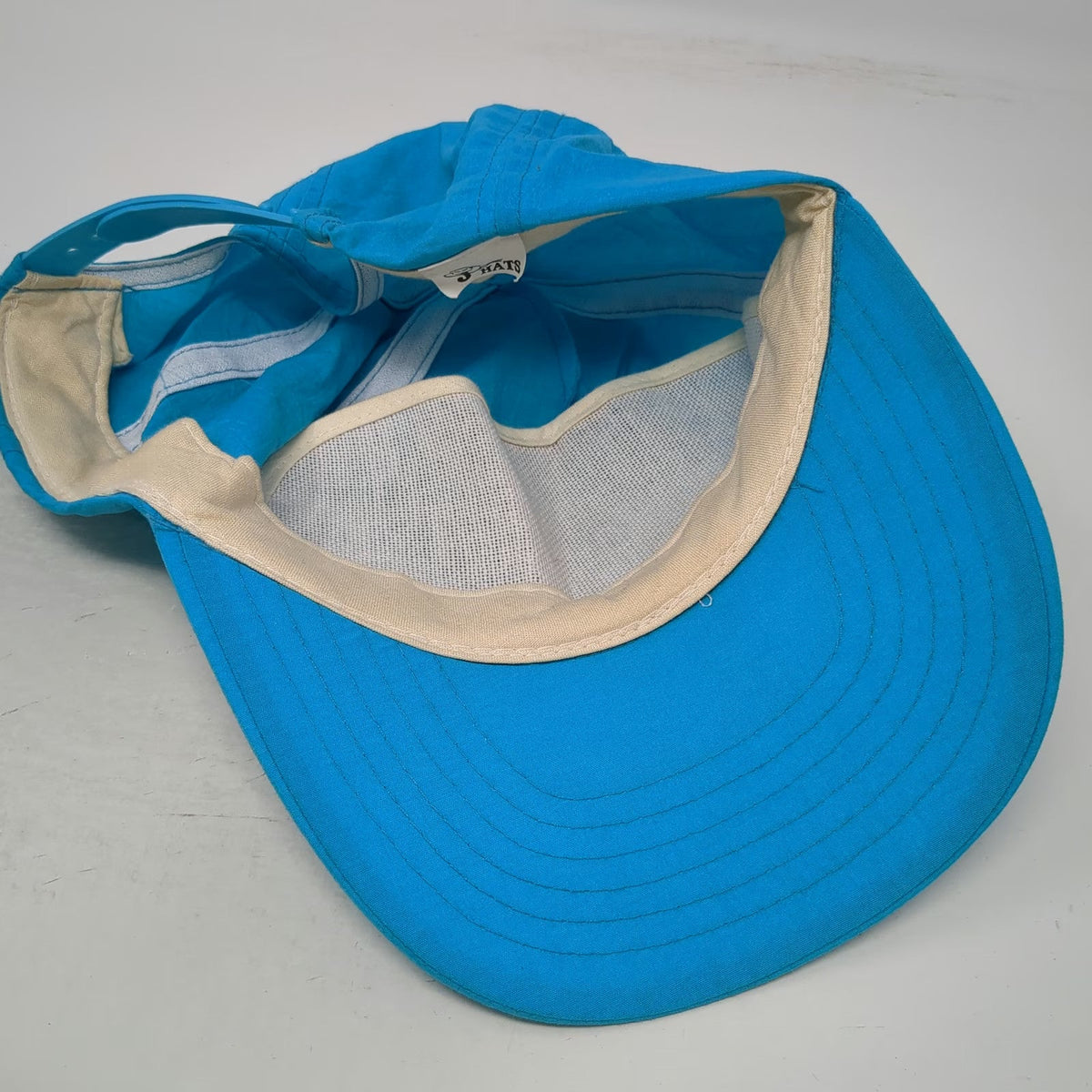 J Hats 5 Panel Blue Hat One Size Cape Cod Massachusetts Sailboat Nylon Snapback