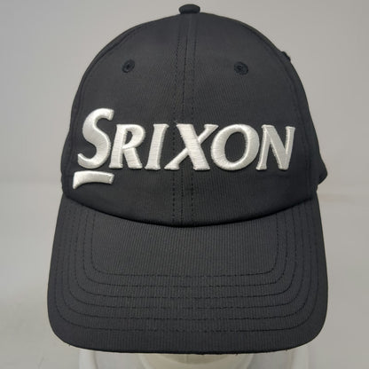 Srixon Baseball Cap Black One Size Slideback Embroidered Polyester Golf Hat
