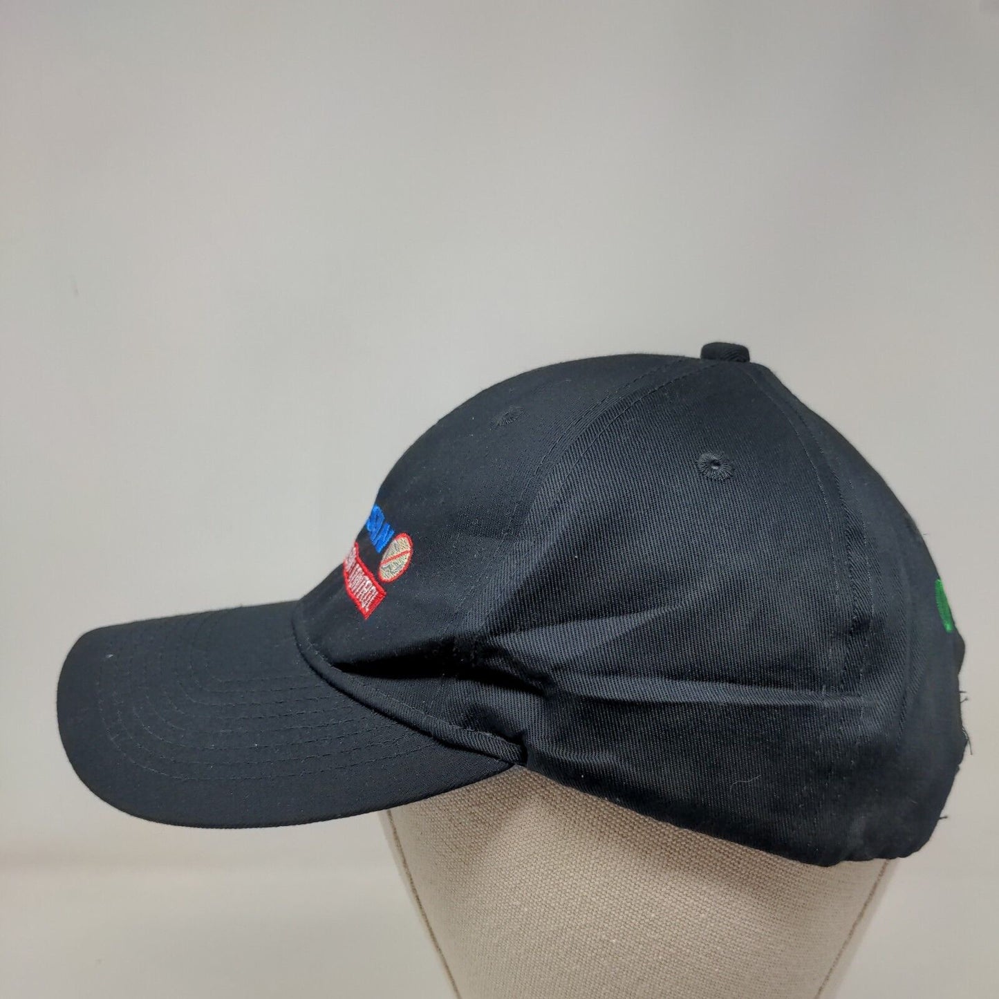 Nemasan Organisan Corporation Strapback Hat Blue One Size Embroidered