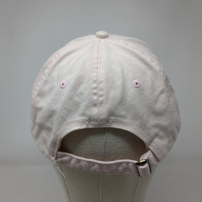 Minnesota USA Slideback Hat Pink OSFA Adjustable Embroidered Fahrenheit