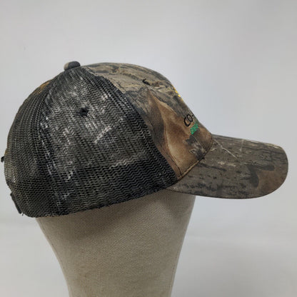 Mossy Oak Men's Strapback Hat Camo Size OSFM Embroidered Co-Alliance Logo