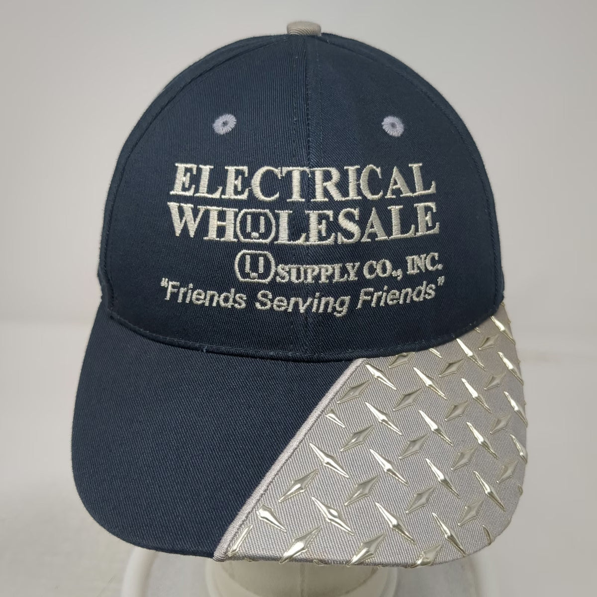 Headliner Electrical Wholesale Supply Blue Baseball Cap One Size Strapback Hat