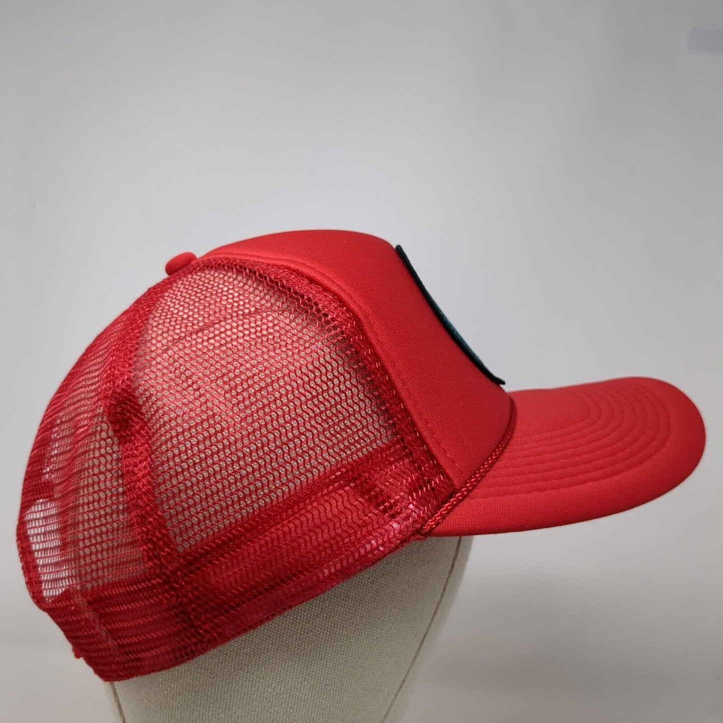 Ninkasi Brewing Snapback Trucker Hat Red OSFM Adjustable Mesh Back Rope Otto