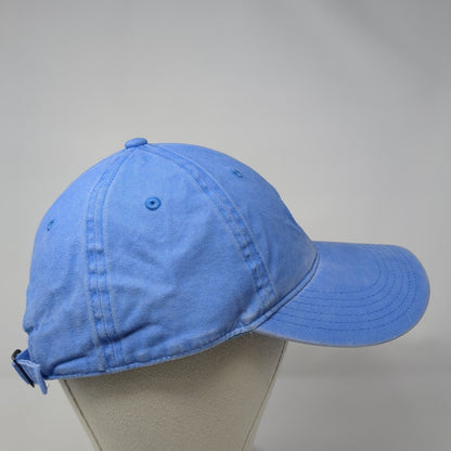 Pine Tree Slideback Hat Blue One Size Adjustable Embroidered Richardson Cotton
