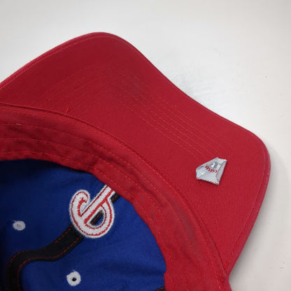 Fan Favorite MLB Philadelphia Phillies Baseball Cap Red Blue One Size Strap Hat