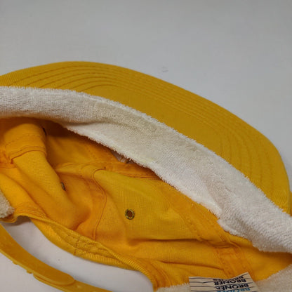 Vintage Broner Snapback Trucker Hat Yellow Access Control Embroidered Logo