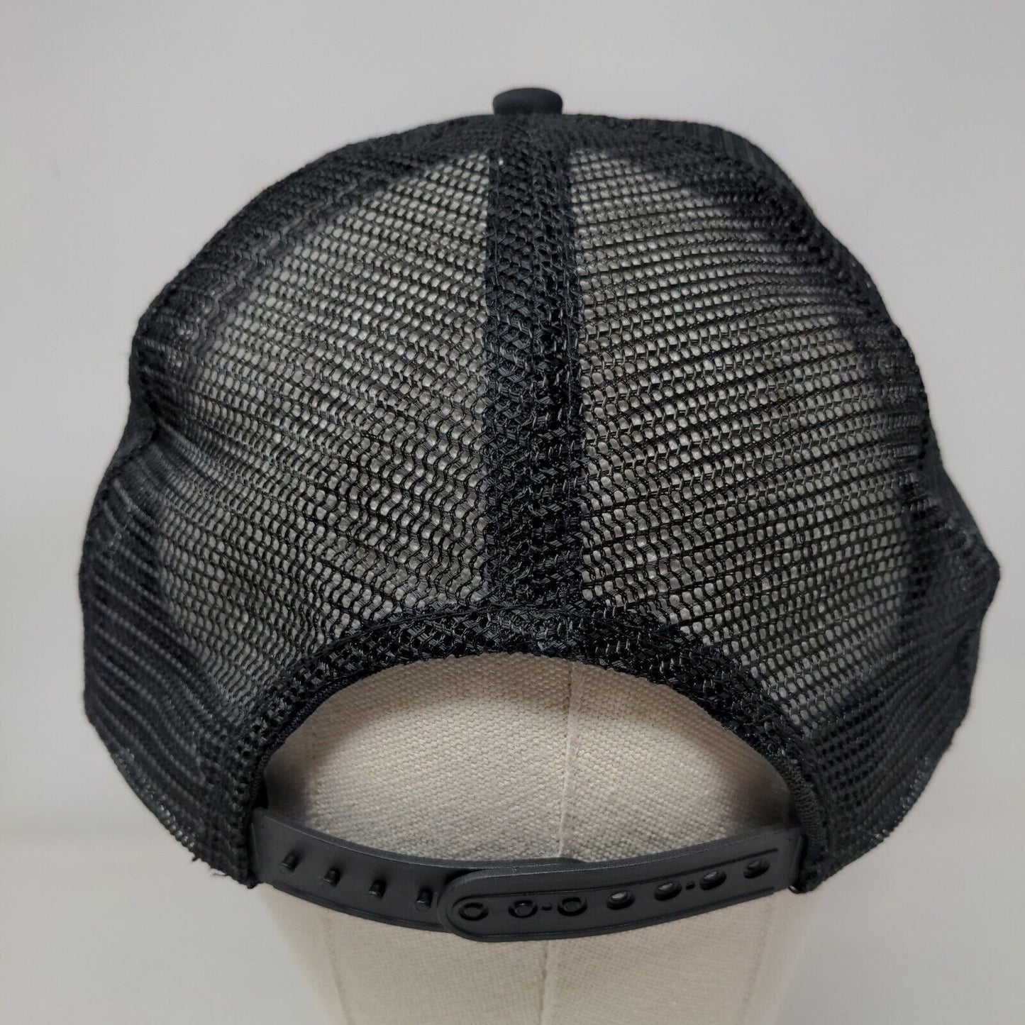 Elvis Presley Snapback Trucker Hat Black One Size Adjustable Mesh Back Rope