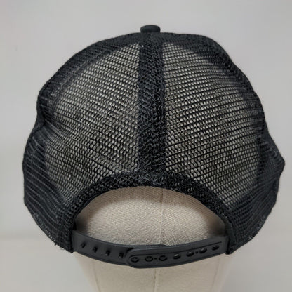 Elvis Presley Snapback Trucker Hat Black One Size Adjustable Mesh Back Rope