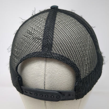 Black Rifle Coffee Company Trucker Hat Black One Size Mesh Snapback Logo Patch
