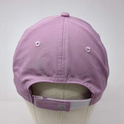 Unbranded Strapback Hat Purple One Size Adjustable Vented Holes 6 Panel Blank
