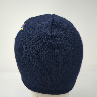 Majestic Toronto Blue Jays MLB Beanie Hat One Size Embroidered Logo Knit Acrylic