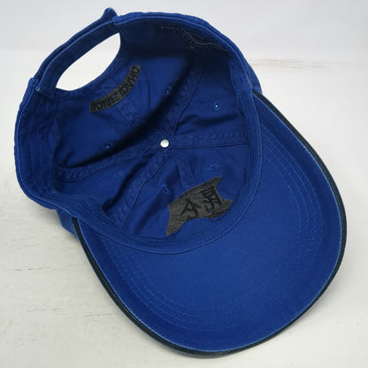 Port Authority Baseball Cap Blue One Size Mountain Acupuncture Boise Idaho Hat