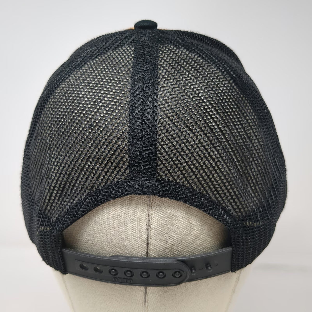 Otto Trucker Hat Brown One Size Cork Mesh Snapback Fusion Frites Llama Patch