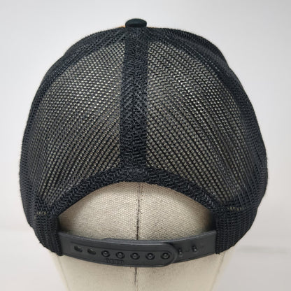 Otto Trucker Hat Brown One Size Cork Mesh Snapback Fusion Frites Llama Patch