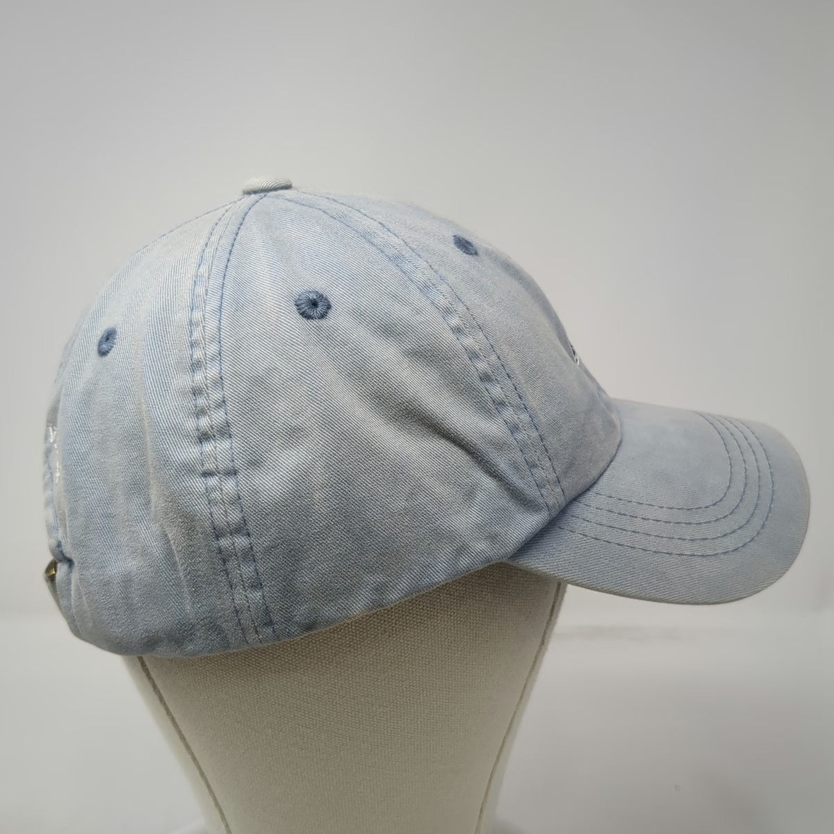Vineyard Vines Baseball Cap Blue One Size Adjustable Slideback Whale Logo Hat