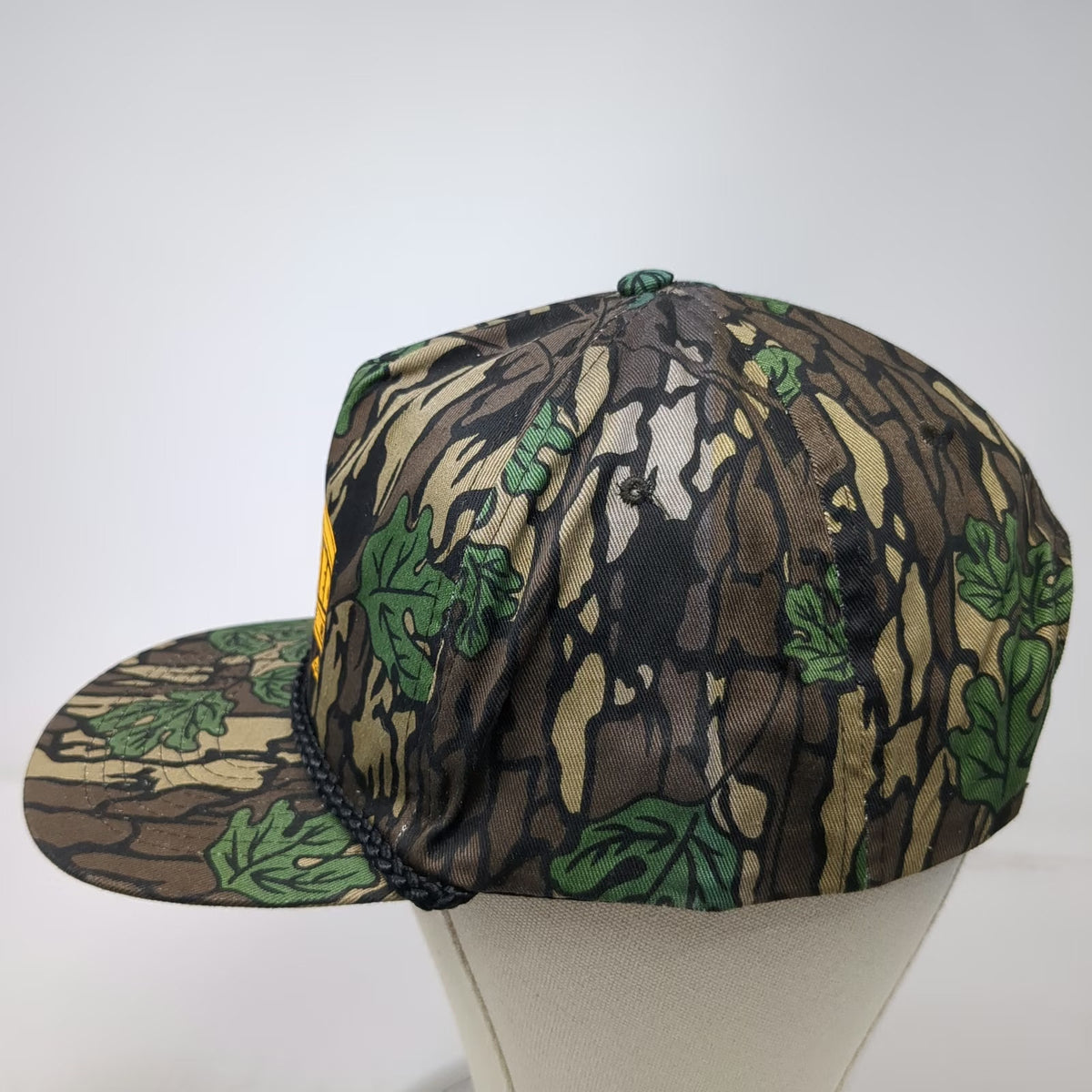 Cobra Caps 5 Panel Brown Camo Engineered Lumber Georgia-Pacific Hat One Size