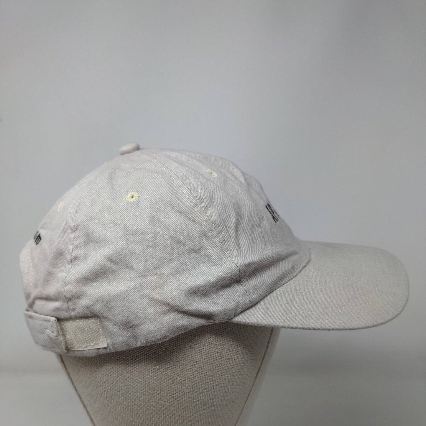 AP Adsend Strapback Hat Tan One Size Adjustable Embroidered 6 Panel Ouray