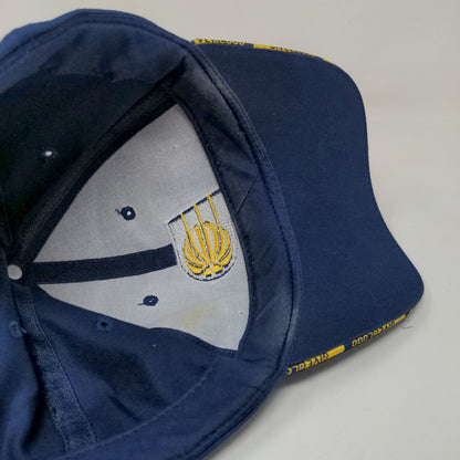 Indiana Pacers Men's Slideback Hat Blue Adjustable Embroidered Blood Drive Logo