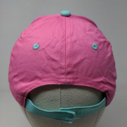 Peppa Pig Girl's Strapback Hat Pink Blue Graphic Size OSFM 100% Cotton