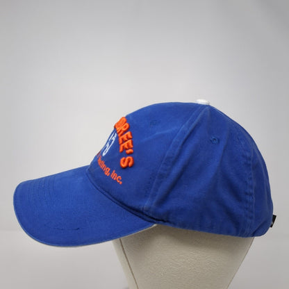 McKendree's Plumbing & Heating Inc. Strapback Baseball Cap Blue OS Adjustable