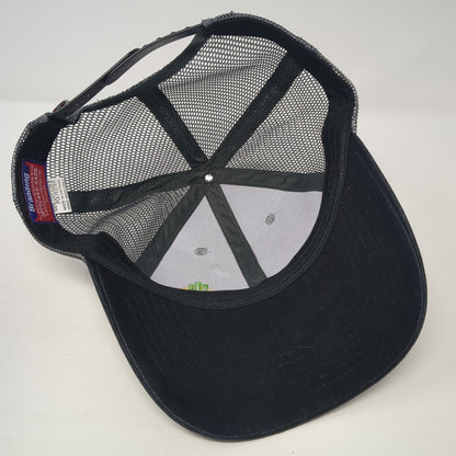 TasoTime Snapback Trucker Hat Gray One Size Adjustable Embroidered Mesh Back
