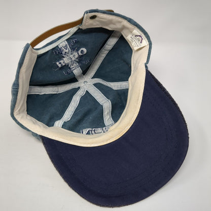Micron Bedo Dram Slideback Hat Blue One Size Adjustable Embroidered Fahrenheit