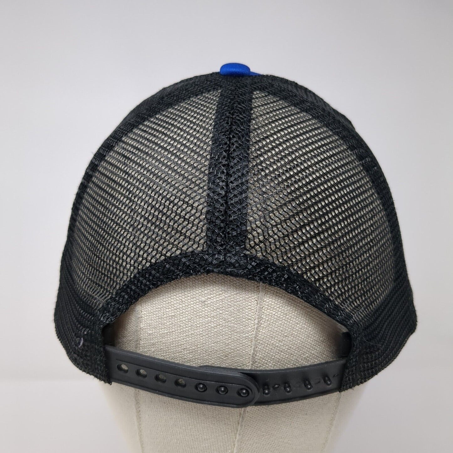 Y Camp Snapback Trucker Hat Multicolor One Size Adjustable Mesh Back District