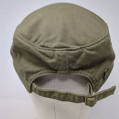 Trailpalooza Slideback Cadet Army Hat Tan One Size Adjustable Econscious