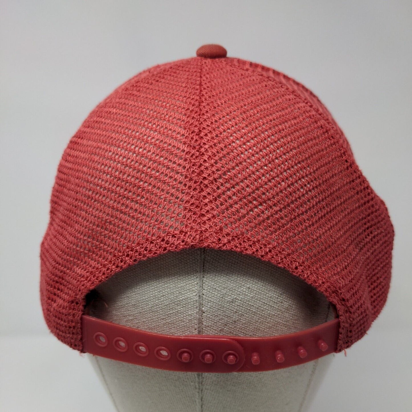 Washington Group International Snapback Trucker Hat Red One Size Solid