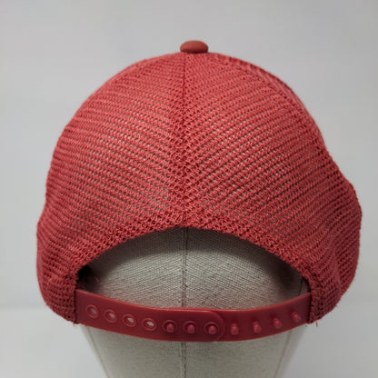 Washington Group International Snapback Trucker Hat Red One Size Solid