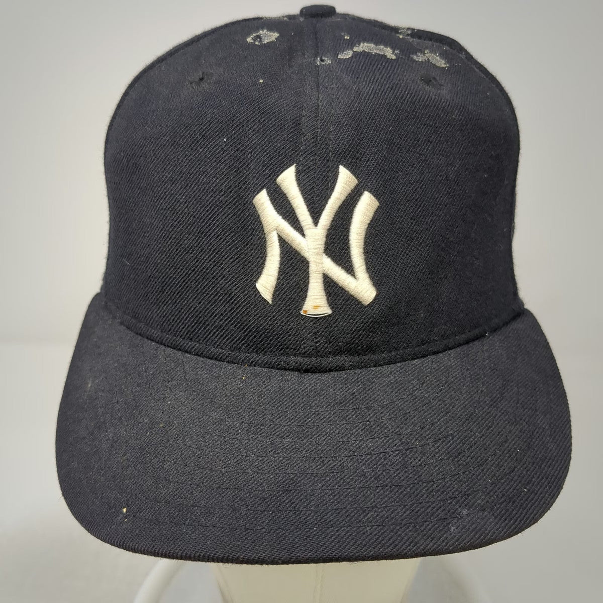 New York Yankees MLB New Era Baseball Cap Blue 6 7/8 Wool Diamond Collection Hat
