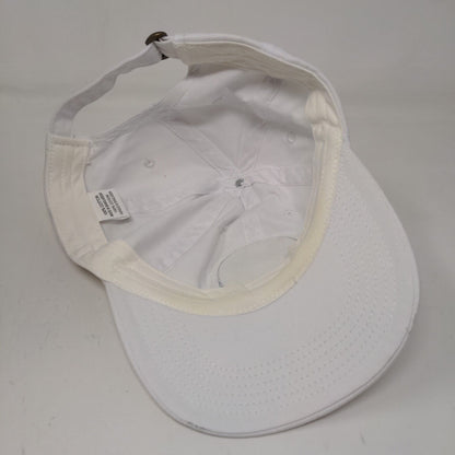 Unbranded Mens Slideback Hat White Embroidered Nothing Better Than Doing Nothing